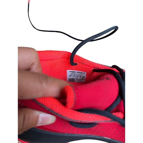 Under Armour Young Sc 3 zero Red and Black Size 7 - Picture 13 of 16